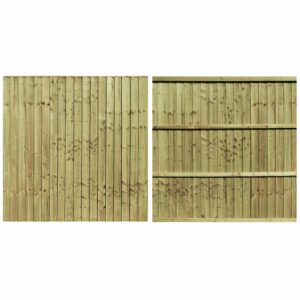 Tanalised Featheredge Fence Panel