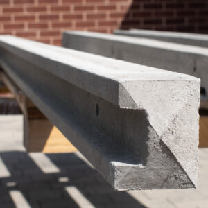 Concrete end post