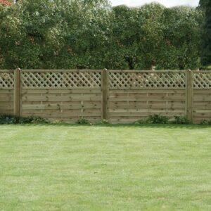 Horizontal Lattice Top Panel