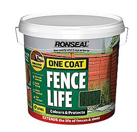 Forest Green Fence Paint
