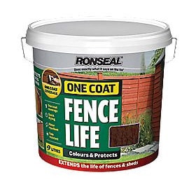 Medium Oak Colour Fence Paint