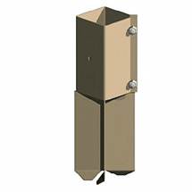 3 x 3 Swift Clamp - Concrete Post Support