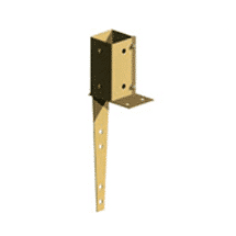 3 x 3 Wall Mount Post Support