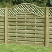 Decorative fence panel