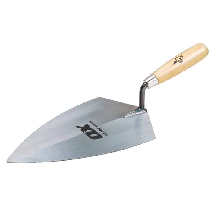 Trade Brick Trowel Philadelphia - Wooden Handle 11" / 280mm