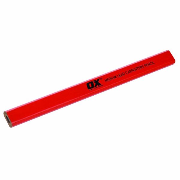 Medium Red Carpenters Pencils 10 PK