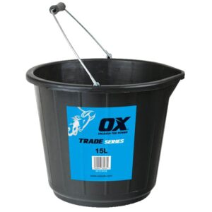 Trade 15L Black Bucket