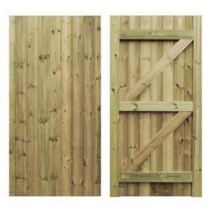 Tanalised Framed Tongue & Groove Entry Gate 3' x 6'