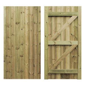 Tanalised Tongue & Groove Entry Gate 3' x 6'