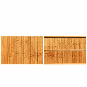 Featheredge Fence Panel (6' Wide x 4' High)