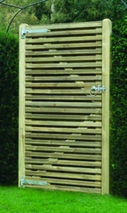 Superior Double Slatted Gate