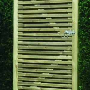 Superior Double Slatted Gate