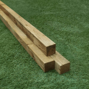 2x2 fence post tanalised green