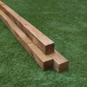 2x2 timber fence post