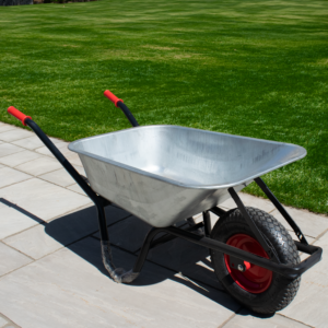 Heavy Duty Galvanised Wheel Barrow - 110 litre