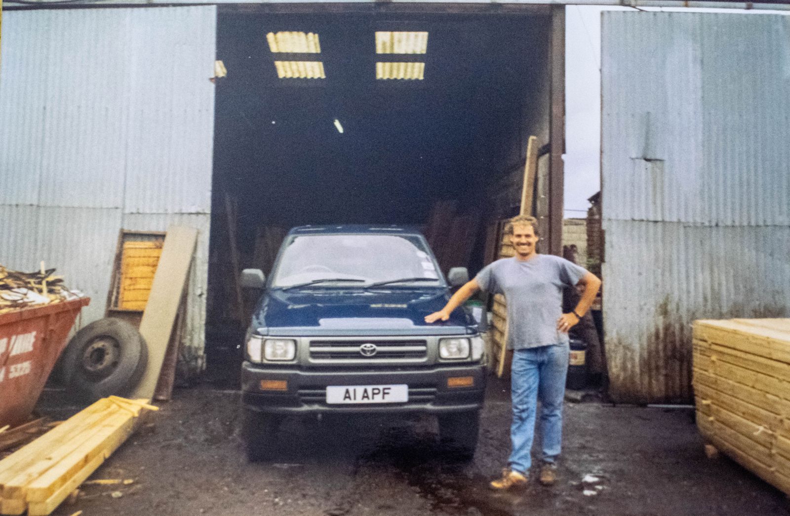 Andy Milner, founder of A&P Fencing