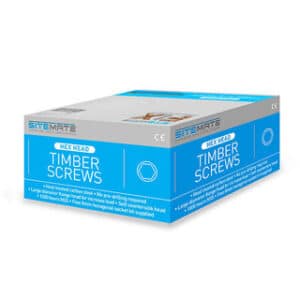 Hex head timber screws